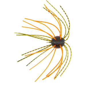 Image of Geecrack Imo Kemushi Cue Bomb | Green Pumpkin/Blue Orange; 1 in.