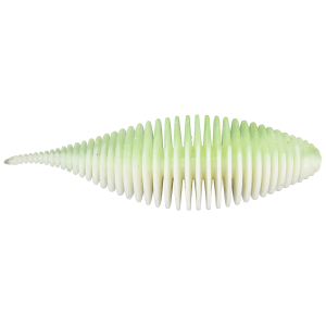 Image of Geecrack Bellows Shad Floating Elastomer | Honey Dew V; 3.8 in.