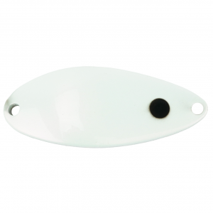 Image of ACME Tackle Little Cleo Spoon | Pearl; 2/3 oz.