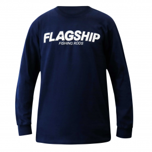 Image of Flagship Fishing Rods Long Sleeve T-Shirt | 3XL