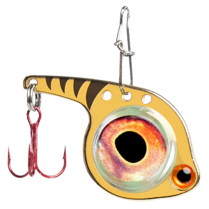 Image of Fish Daddy Dirty Bomb Minnow | Blinking Gold; 1/8 oz.