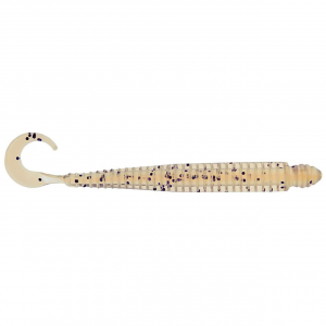 Image of Mister Twister Ringworm | Pearl Blue/Oyster Shell Tail; 4 in.