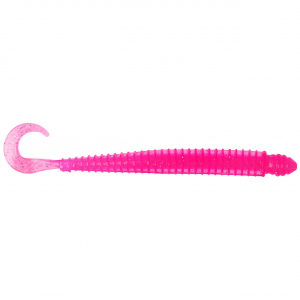 Image of Mister Twister Ringworm | Neon Pink Flake; 4 in.