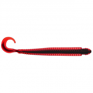 Image of Mister Twister Ringworm | Red/Black Core; 4 in.