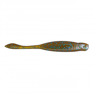 Image of X Zone Lures Hot Shot Minnow | Green Pumpkin Blue Flake; 3 1/4 in.