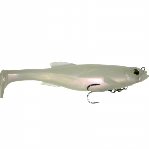 Image of Megabass Magdraft Swimbait | Albino Pearl Shad; 6 in.