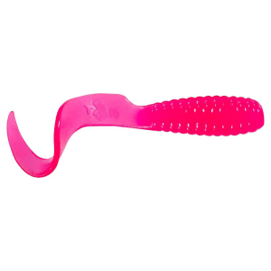 Image of Mister Twister Curly Tail Grubs | Pink; 2 in.