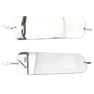 Image of Pro-Troll ProChip Fin Flasher | Plain Chrome; 8 in.