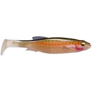 Image of Megabass Magdraft Freestyle Swimbait | Nude Rainbow; 6 in.