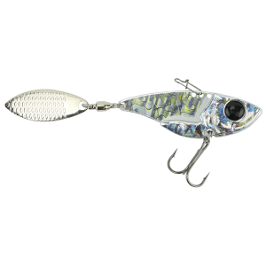Image of Damiki Vault Blade Tail Spinner | Holo Silver; 1/2 oz.
