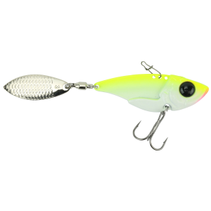 Image of Damiki Vault Blade Tail Spinner | Chartreuse; 1/4 oz.