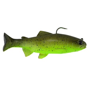 Image of Huddleston Deluxe 6" Trout Swimbait | Toxic; ROF 12