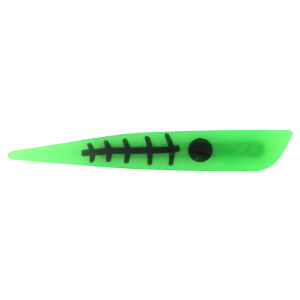Image of Deep Rig Tackle Herring Strips | Green Goblin; 5 in.