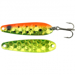 Image of Silver Streak Jr. Spoon | Antifreeze Orange Spec; 2 1/4 in.