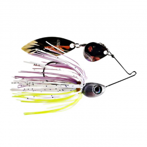 Image of Accent Subtle Series Spinnerbait - Colorado/Willow | Purple Crush; 3/8 oz.