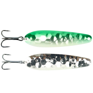 Image of Pirate 33 Trolling Spoon | Green Edge Glow