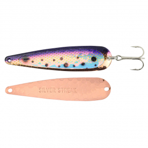 Image of Silver Streak Mini Spoon | Purple Spec; 3 1/4 in.