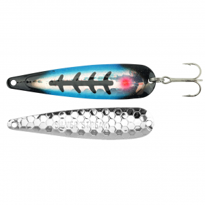 Image of Silver Streak Mini Spoon | Metallic Blue Hulk; 3 1/4 in.