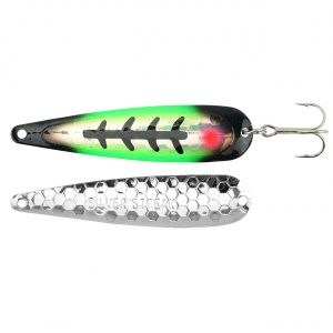 Image of Silver Streak Mini Spoon | Metallic Green Hulk; 3 1/4 in.