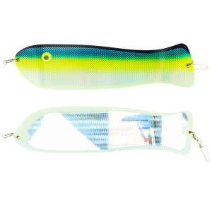 Image of O'Ki Tackle Kingfisher II Flasher | Glow Herring Aid; 13 in.