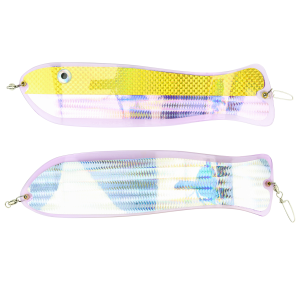 Image of O'Ki Tackle Kingfisher II Flasher | Jellyfish Golden Retreiver; 13 in.