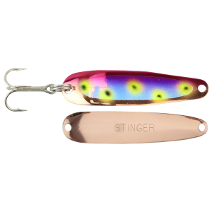Image of Michigan Stinger Scorpion Spoon | UV Purple Magic; 2 1/4 in.