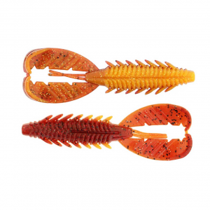 Image of X Zone Lures Pro Series Adrenaline Craw | Fireball; 4 1/4 in.