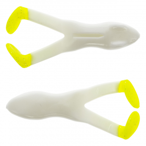 Image of Frog Factory Baby Ribbit Frog | White/Chartreuse Hot Feet