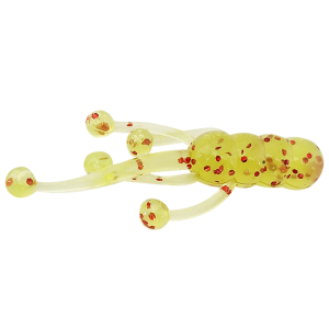 Image of Cast Cray Crap Slap Dusters | Red Spec; 2 in.
