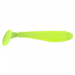 Image of Cast Cray Crap Slap Mini Swimmers | Chartreuse; 1 1/2 in.