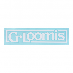 Image of G. Loomis Decal | White; Small
