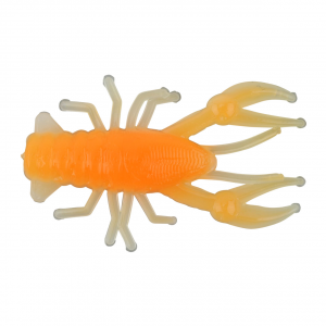 Image of Cast Cray Crap Slap Mini Craws | Flo Dreamsicle; 1 in.