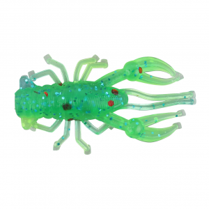 Image of Cast Cray Crap Slap Mini Craws | Alien Slime; 1 in.