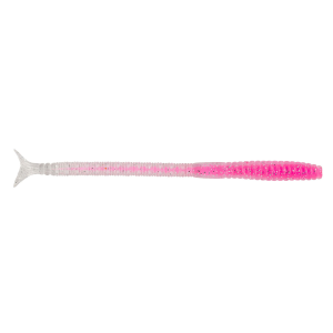 Image of Northland Eye-Candy Nightcrawler | Pink Silver; 6 in.