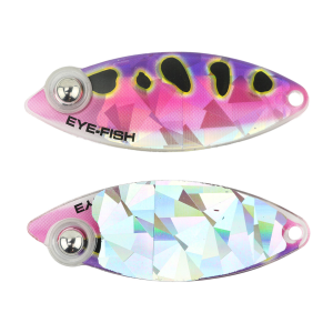 Image of Eye-Fish Premium Willow Blades | Pink Frog - Silver Back; 4