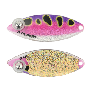 Image of Eye-Fish Premium Willow Blades | Pink Frog - Gold Back; 4