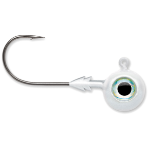 Image of VMC Tungsten Moon Eye Jigs | White; 3/8 oz.
