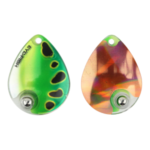 Image of Eye-Fish Premium Colorado Blades | Green Frog - Copper Back; 5