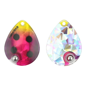 Image of Eye-Fish Premium Colorado Blades | Purple Finch - Silver Back; 5