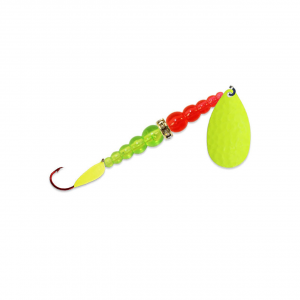 Image of Mack's Kokanee Killer Single | Chartreuse/Fire Orange/Charteuse/Chartreuse