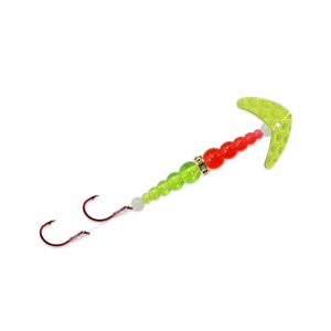 Image of Mack's Double Whammy Kokanee Pro | Chartreuse Scale/Orange/Chartreuse; 4