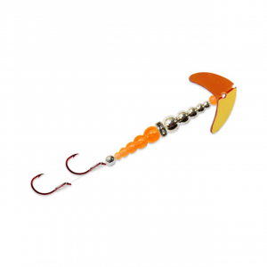 Image of Mack's Double Whammy Kokanee Pro | UV Copper/Chrome/Fire Orange; 4