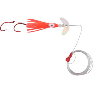 Image of Mack's Cha Cha 1.5 Kokanee Squidder | Silver Mirror/Hot Pink Glow