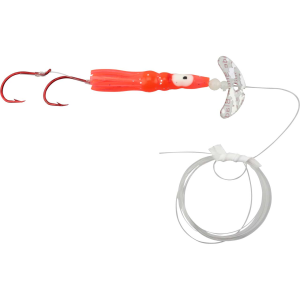 Image of Mack's Cha Cha 1.5 Kokanee Squidder | Transparent Silver Tiger/Hot Orange