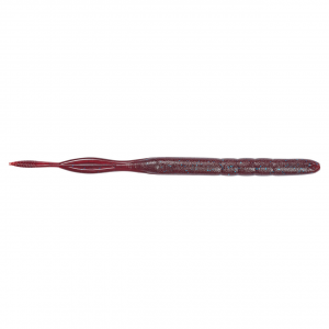 Image of Nories Shrilpin Worm | Scuppernong Blue Flake; 6.5 in.