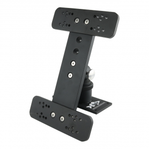 Image of Fin Gear Double Electronics Mount | Black; 2 in.