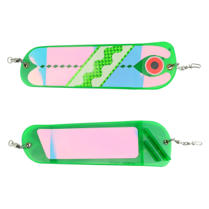 Image of Pro King Salmon Flashers | Kevin's Girlfriend - Green UV; 11 in.
