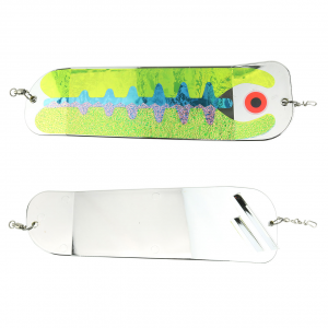 Image of Pro King Salmon Flashers | Mountain Dew Stud; 11 in.