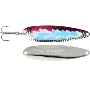 Image of Michigan Stinger Stingray Spoon | Exclusive Color - UV Purple Alewife; 4 1/4 in.