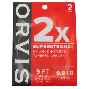 Image of Orvis SuperStrong Plus Leaders - 2pk | 2X; 9 ft.